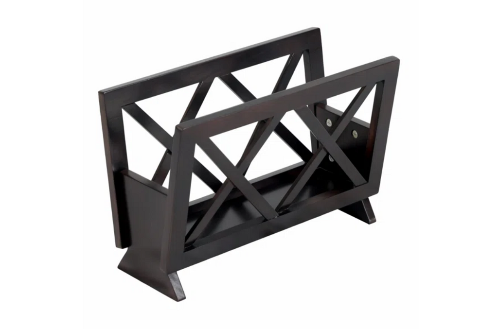 Solid Wood Magazine Rack