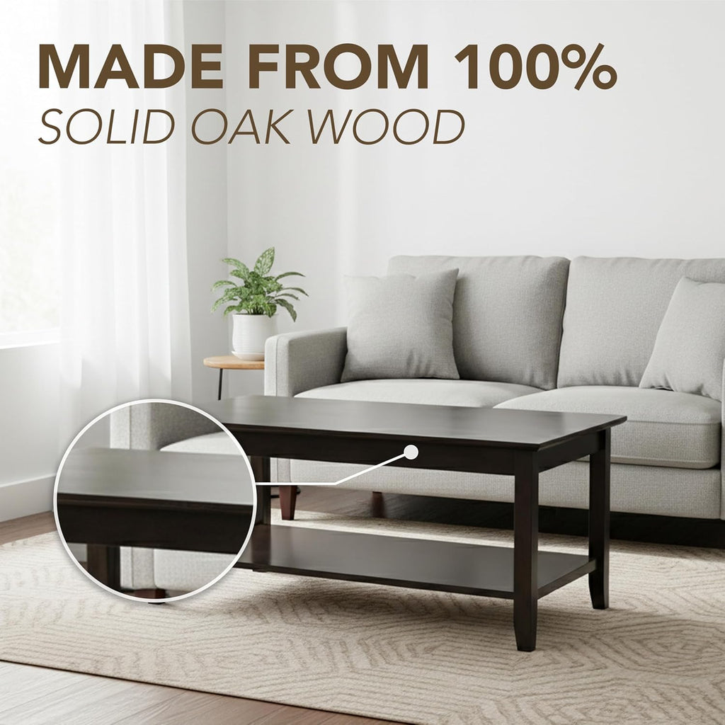 Solid Wood Coffee Table